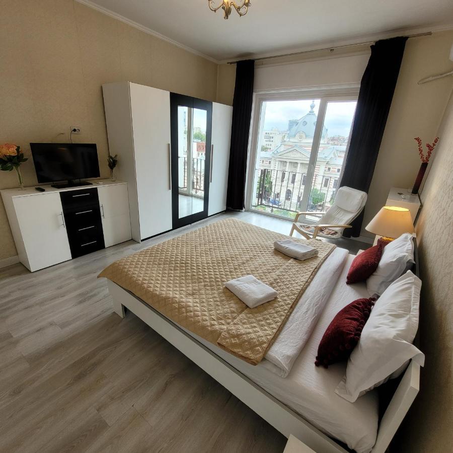 Anastasia Bratianu Apart 24B Beautiful View Self Check From 2 Pm Bucureşti Eksteriør bilde